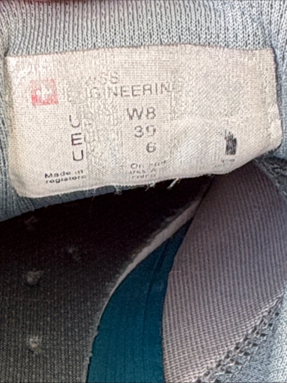 On Running Teal and Dark Blue Cloud Running Shoes - Picture 9 of 9